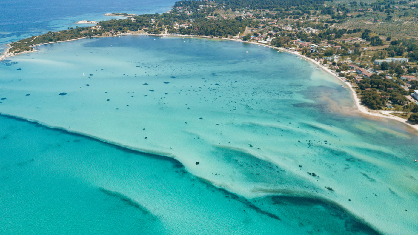 Diaporos Island in Halkidiki